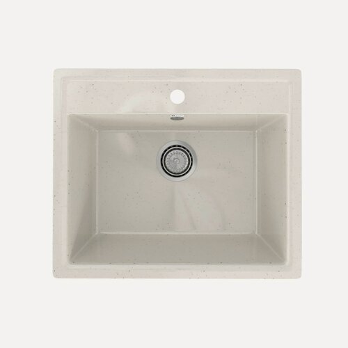 Изображение товара Кухонная мойка Practik PR-M-565-001 (без сифона), белый камень