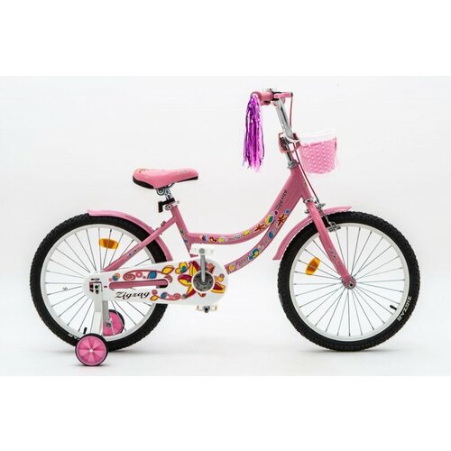 Велосипед 20 ZIGZAG FORIS розовый 2024