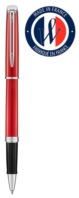 Ручка роллер Waterman Hemisphere (2043213) Red Comet CT черные чернила подар.кор. - фото №20