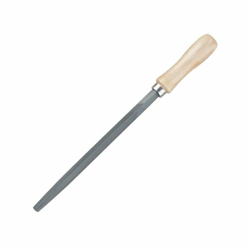 Напильник трехгранный 200 мм. №2 деревянная ручка напильник деревянная ручка трехгранный 150 мм