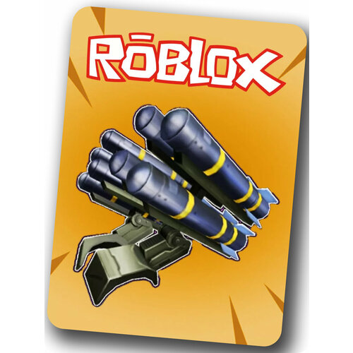 Код активации скина Roblox Clutch Missile Launcher / Подарочная карта Роблокс / Skin Gift Card (Россия)