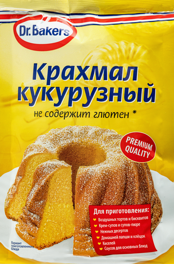 Крахмал кукурузный DR.OETKER, 100г