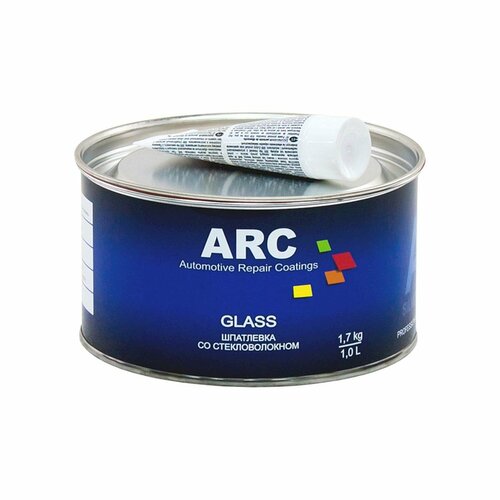 Шпатлевка автомобильная со стекловолокном ARC Glas 1,7 кг.