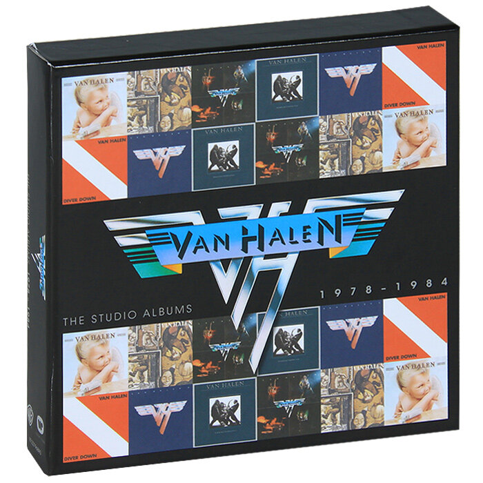 Van Halen - Studio Albums 1978 - 1984 (Box) (6CD) 2013 Papersleeves In Box Аудио диск