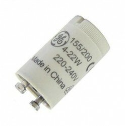 Стартер GE для люминесцентной лампы 4-22Вт 25 штук в упаковке