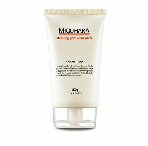 MIGUHARA Очищающая маска для жирной и проблемной кожи Refining Pore Clear Pack