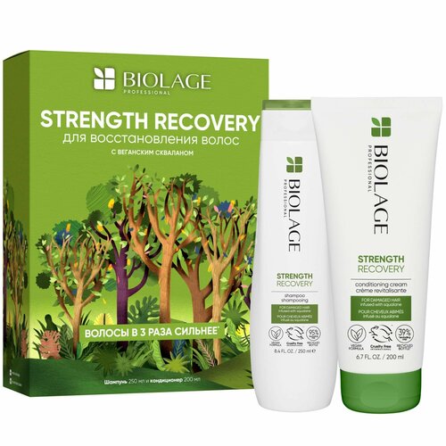 шампунь для восстановления волос strength recovery BIOLAGE Набор для восстановления волос Strength Recovery