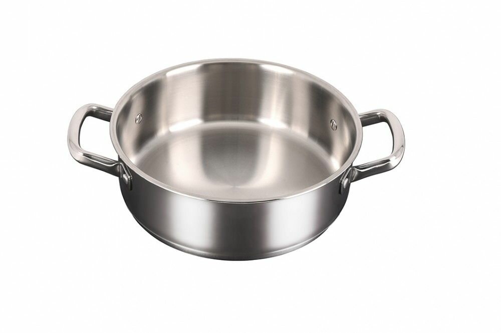 Сотейник линии "SAFIA" 4,8л. д.28см, со стекл. крышкой — фото 1