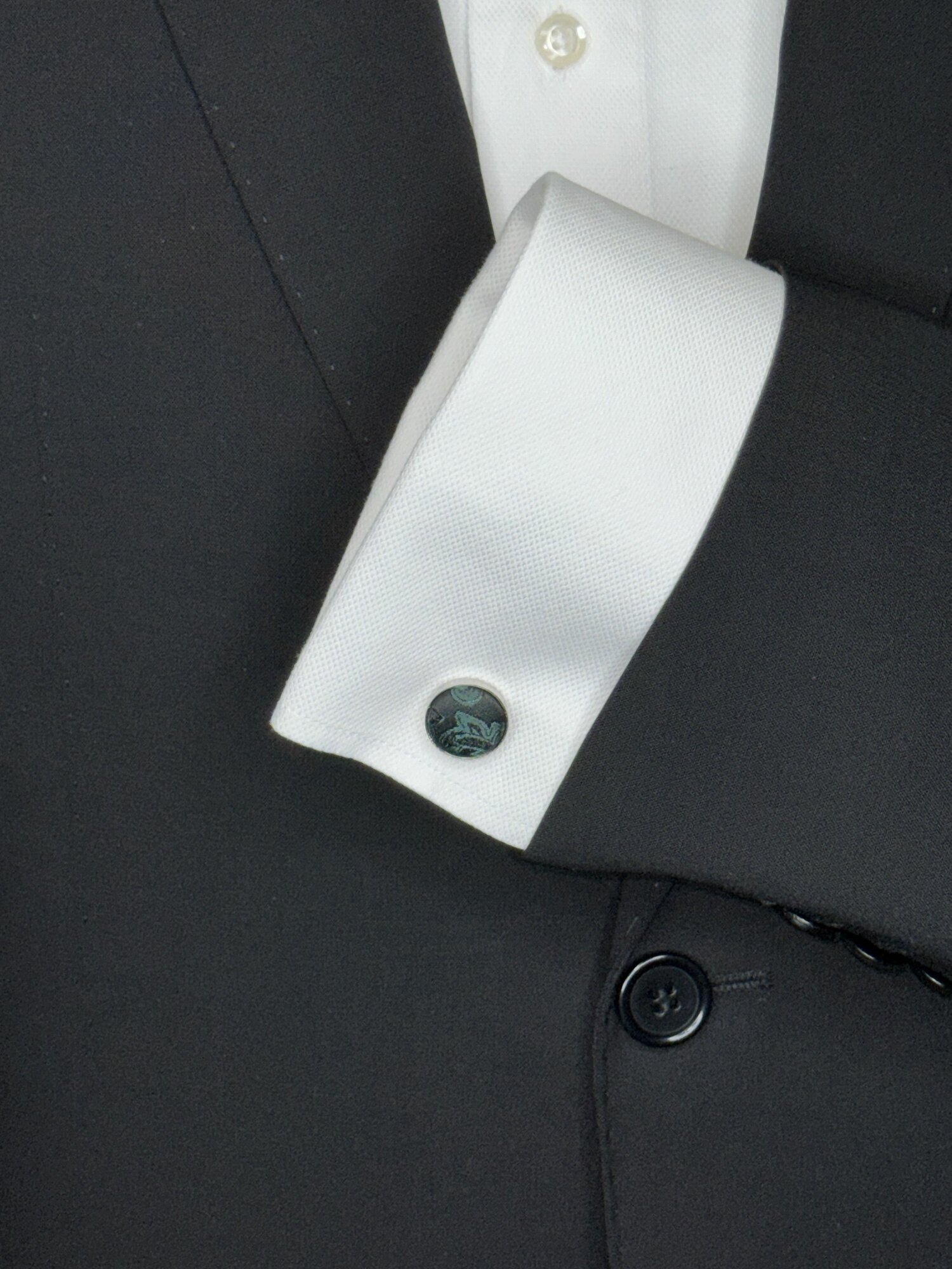 Запонки Tonali Baie, зеленый — фото 1