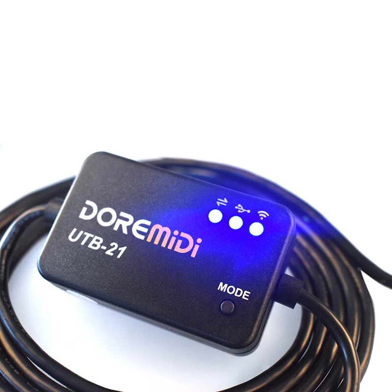 WIRELESS MIDI ADAPTER DOREMiDi UTB-21 Pro, 2 м — фото 1