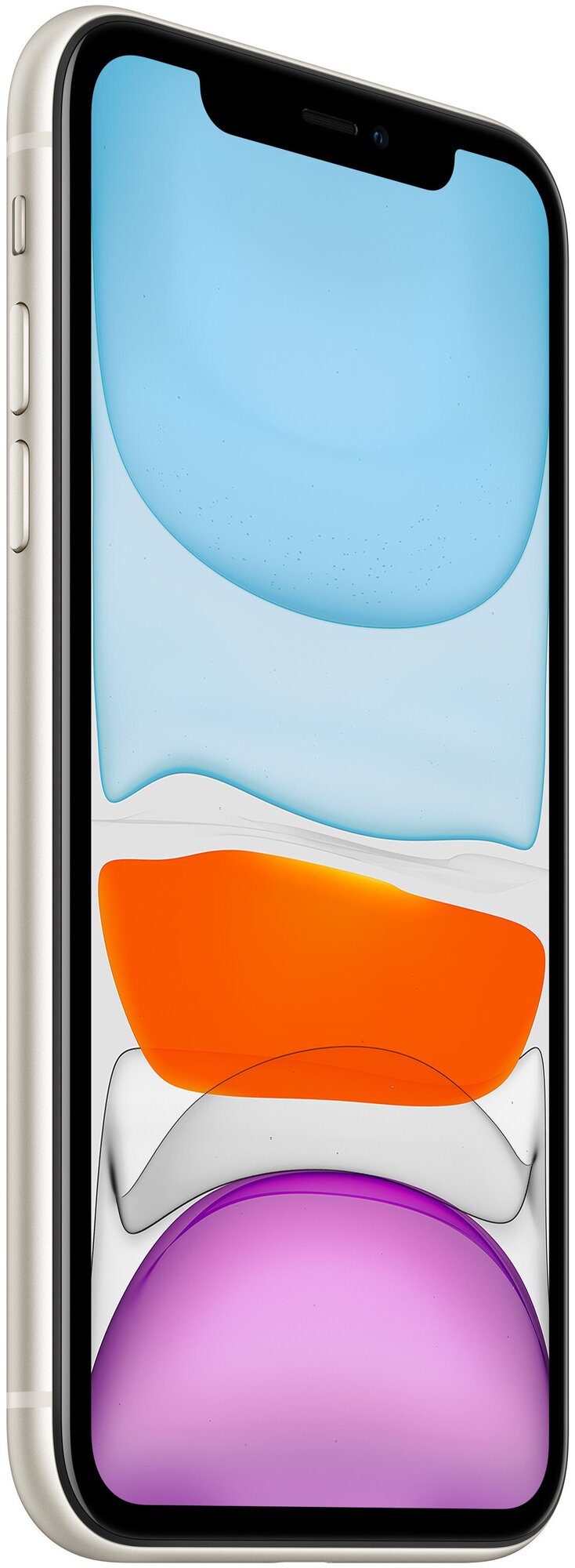 Смартфон Apple iPhone 11 128 ГБ, nano SIM, белый, как новый, витринный образец — фото 1