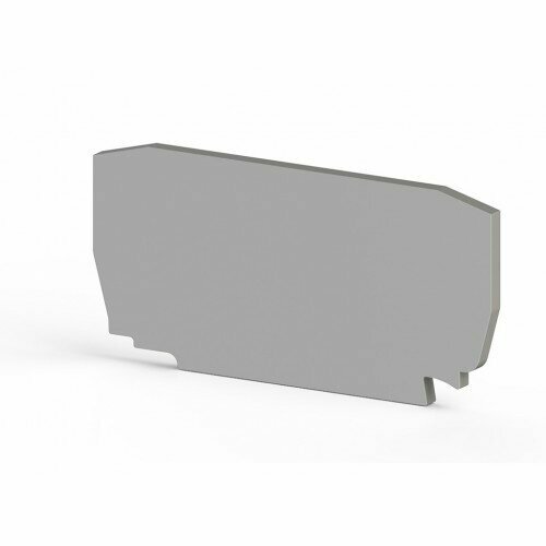 Klemsan 446329 Концевой сегмент на клеммники YBK25 серый NPP YBK25 36₽