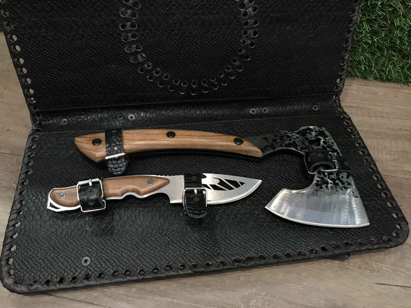 Сумка раскладка с топором и ножом — фото 1