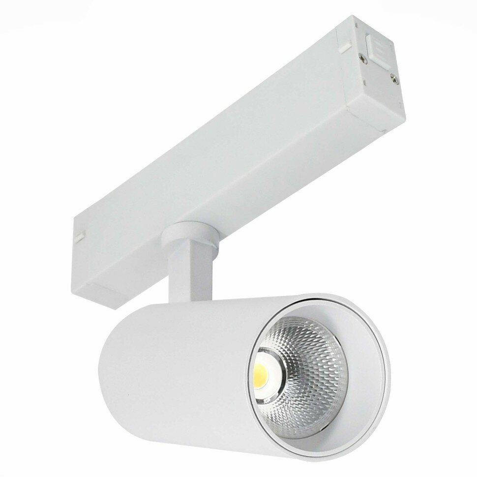 ST LUCE ST660.536.10 Св-к трек. Белый LED 1*10W 3000K 535Lm Ra>90 36° IP20 D40xH90 220V SKYLINE 220
