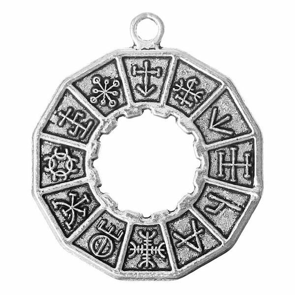 Кулон "Гороскоп Майя", 6 штук. — фото 1