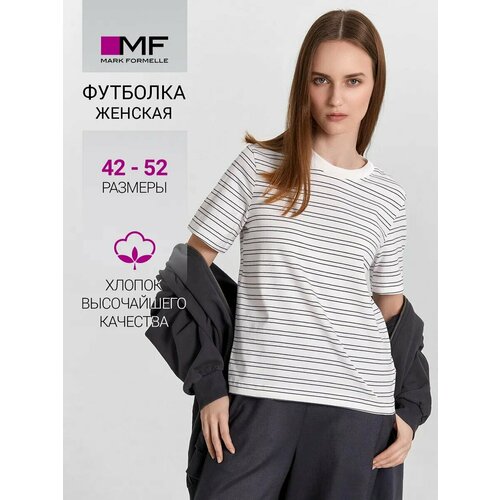 фото Футболка mark formelle для женщин, размер xs, белый