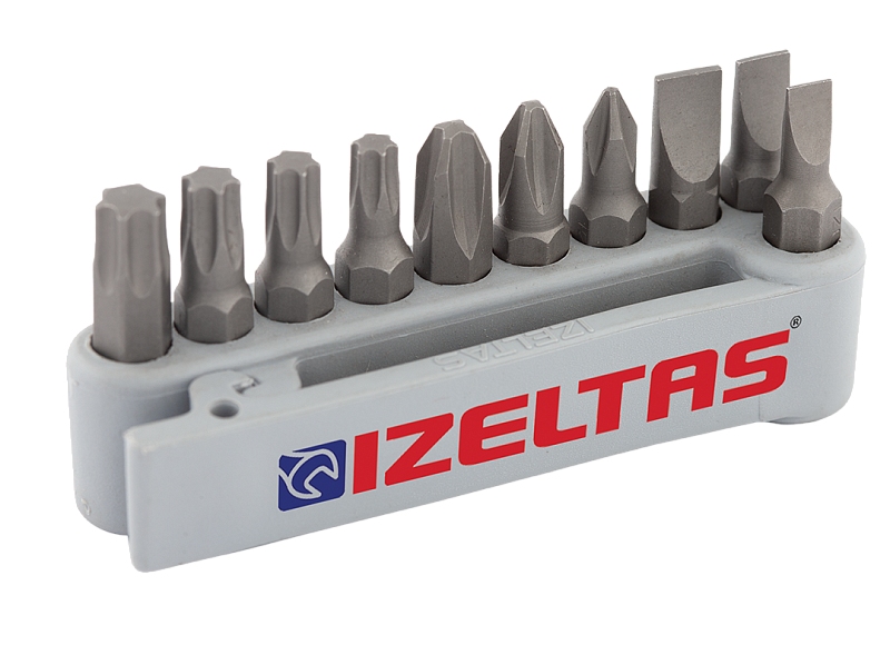 Набор бит 10 предметов IZELTAS