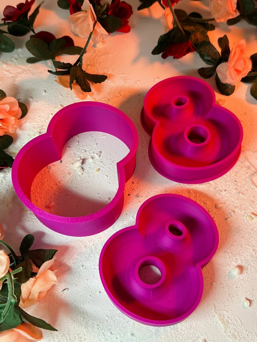 3D форма для бомбочек Восьмерка — фото 1