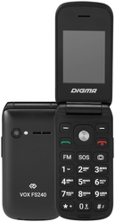 Мобильный телефон Digma VOX FS240 2G черный
