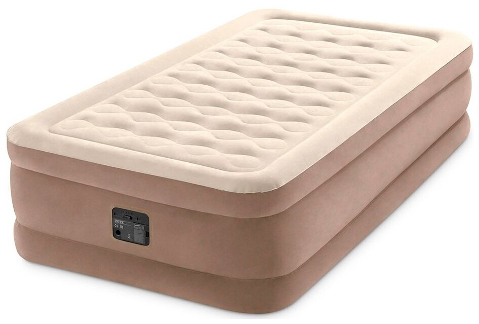 Кровать надувная Ultra Plush Bed, 99 х 191 х 46 см, встроенный насос 220В, 64426NP INTEX INTEX 53836 .
