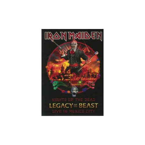 фото Компакт-диски, parlophone, iron maiden - nights of the dead - legacy of the beast, live in mexico city (2cd)