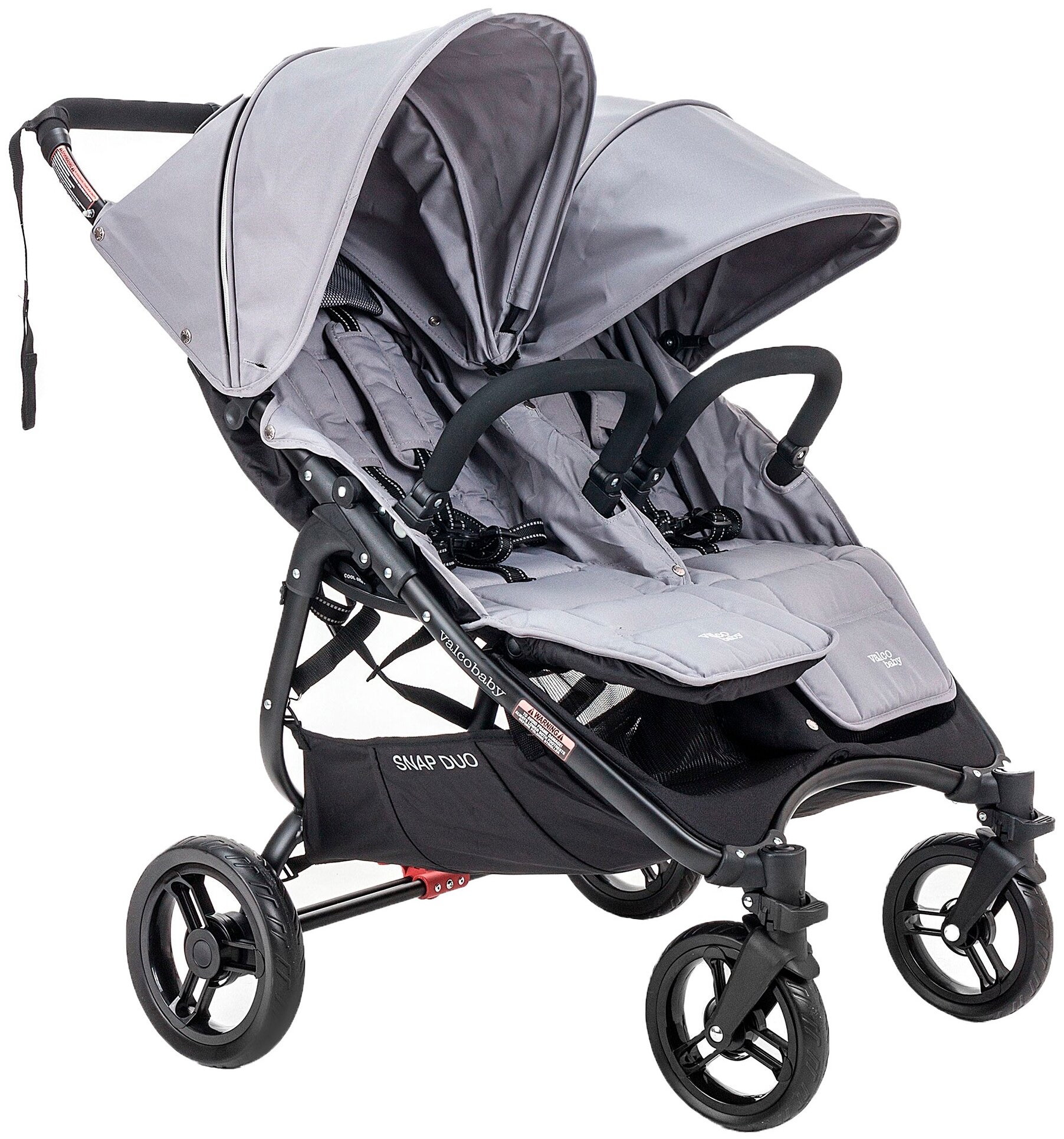 Коляска для двойни Valco Baby Snap Duo Cool Grey