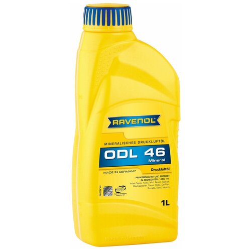 Компрессорное масло RAVENOL ODL 46 Oel fur Druckluftaggregate карат 46 el new