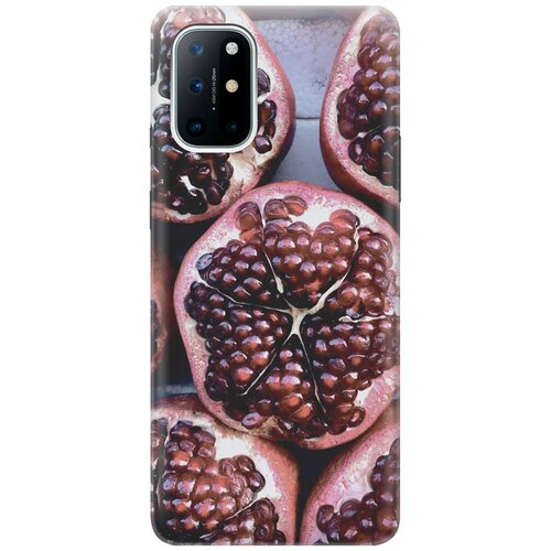 фото Силиконовый чехол на oneplus 8t / ванплюс 8т с принтом "гранаты" gosso