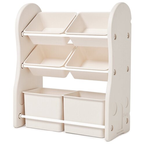 фото Стеллаж для игрушек new design organizer-1, бежевый ifam