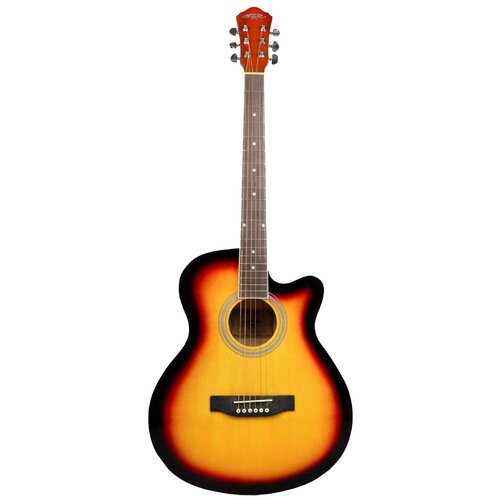 Гитара акустическая CARAVAN MUSIC HS-4010 SB caravan music hs 4010 bk гитара акустическая цвет черный