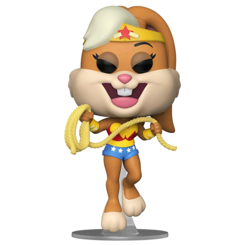 Фигурка Funko POP! Animation Looney Tunes Lola Bunny As Wonder Woman Exc 51735, 10 см фигурка funko pop animation looney tunes bugs 80th bugs bunny in fruit hat 49161 10 см