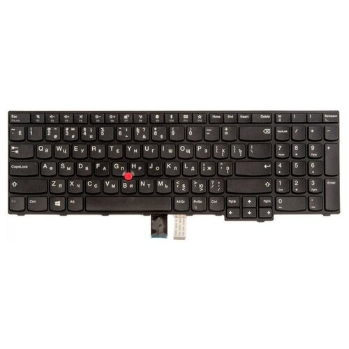 Клавиатура для ноутбука Lenovo ThinkPad E570 E575 черная 3069₽