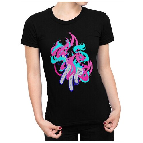 Футболка DreamShirts Promare - Промар Женская Черная 3XL