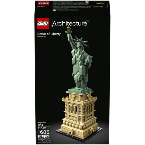 Конструктор LEGO Architecture 21042 Статуя Свободы, 1685 дет. конструктор lego ® architecture 21042 статуя свободы