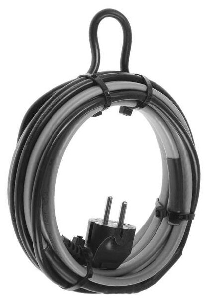 Саморегулирующийся греющий кабель SRL 16-2CR, 16 Вт/м, комплект, на трубу 3 м - фотография № 1