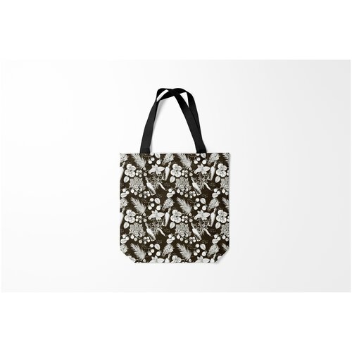 фото Сумка-шоппер / 40х40 см / популярные иллюстрации / еда шеф burnettie