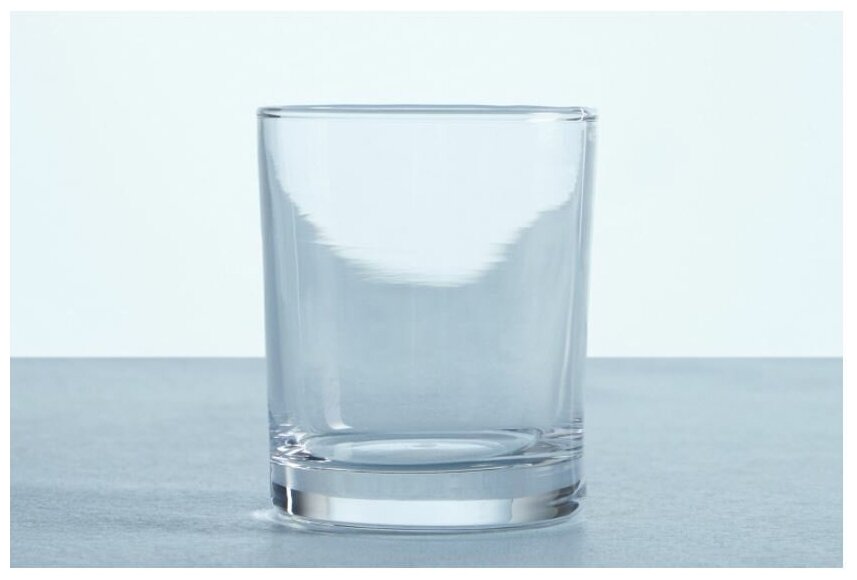 Стакан для сока 185 мл Стамбул из прозрачного стекла, сделано в России, набор 4 шт.