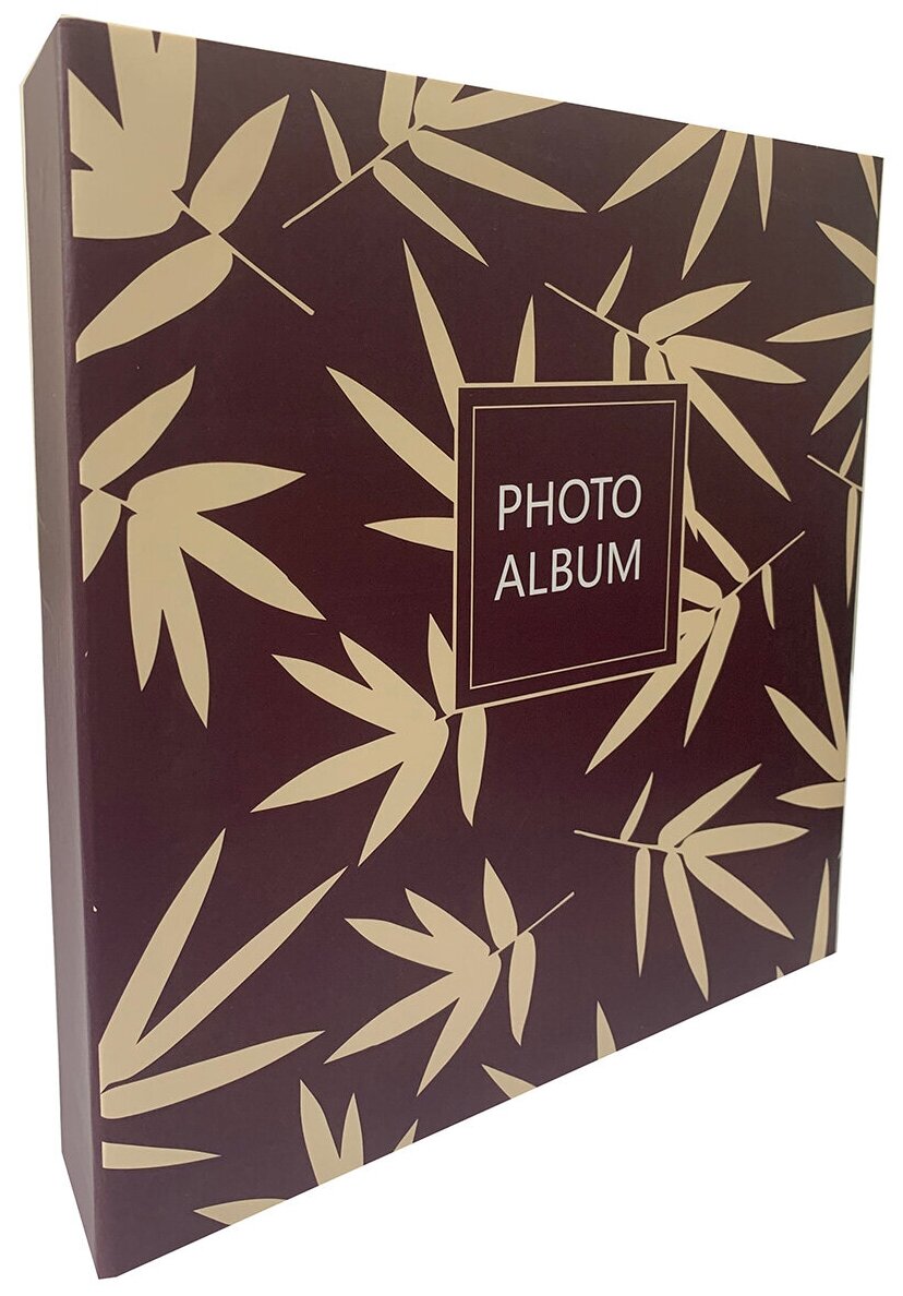 Фотоальбом-папка, альбом для фотографий, 500 фото 10х15, листья GF 5284