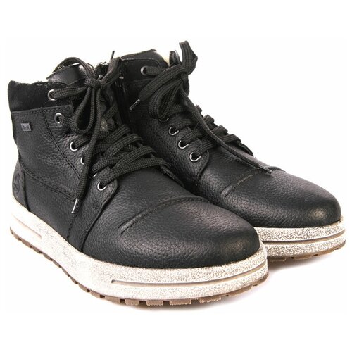 фото Ботинки rieker мужские зимние, размер 42, цвет черный, артикул 30724-00