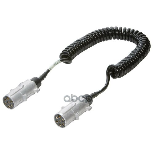 VIGNAL 611140 VIG611140_кабель спиральный 7/7 пол., Type N, Lmax4500, с 2 алюм.штекерами 24V ISO1185 DIN72579\