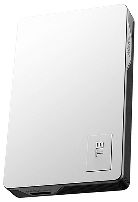 Внешний жесткий диск 2.5 1 Tb USB 3.0 Netac NT05K338N-001T-30SL серебристый