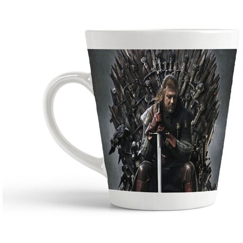 фото Кружка-латте coolpodarok игра престолов. game of thrones. эддард старк