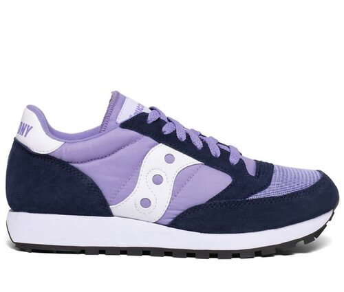 Кроссовки Saucony Jazz Original, демисезонные, натуральная кожа, размер 38.5 EU, фиолетовый