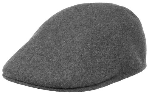 Кепка восьмиклинка KANGOL, размер 59, серый