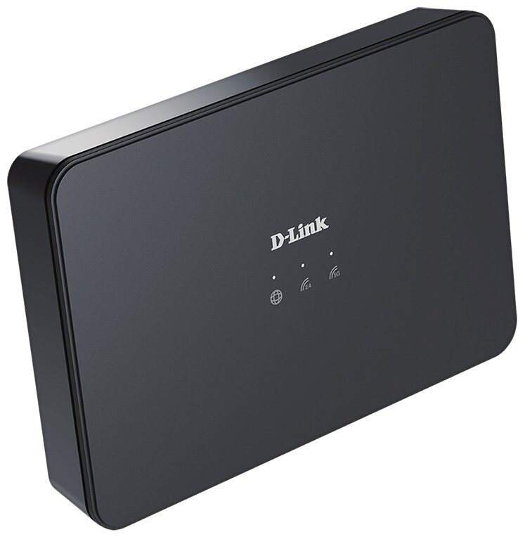 Роутер беспроводной D-Link DIR-815/S (DIR-815/SРоссия/S1A) AC1200 10/100BASE-TX черный