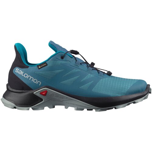 фото Кроссовки salomon supercross 3 gtx размер 8.5 / 26.5, mallard blue/black/crystal teal