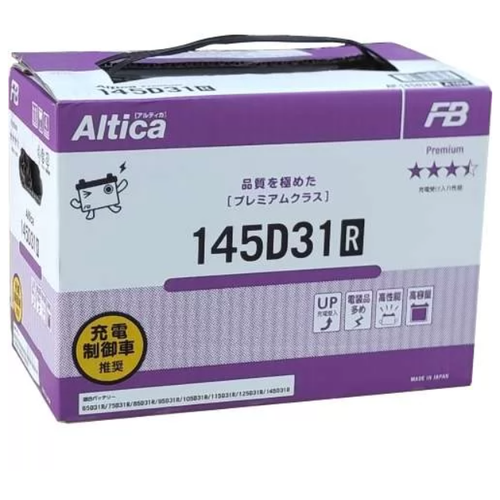 Аккумулятор автомобильный FB Altica Premium 6СТ-98 прям. (145D31R) 306x173x225