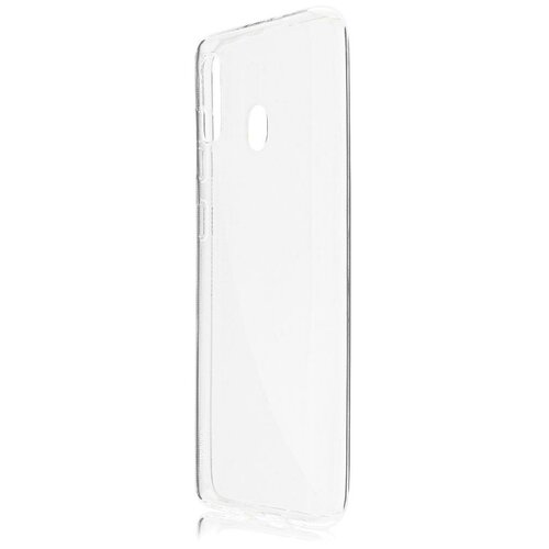 фото Чехол для samsung galaxy a30 (2019) sm-a305 brosco силиконовая накладка, прозрачный