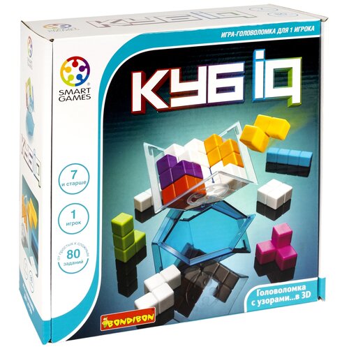 Игра-головоломка BONDIBON ВВ5262 Smart Games Куб-IQ