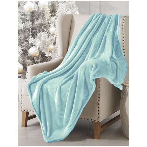 Плед 150*200см Аэро Софт PAVLine Голубая Лагуна